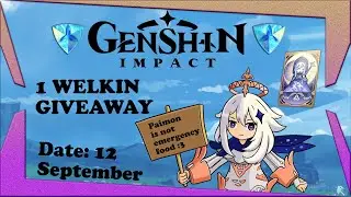 Free Welkin Moon Giveaway | Genshin Impact