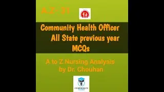 CHO RAJASTHAN##COMMUNITY HEALTH OFFICER ##PREVIOUS EXAM QUESTIONS ALL STATE COMBINED SOLVE MCQS