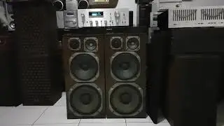 SONY SS - 5000AV Speakers featuring PIONEER SA - 708 Amplifier