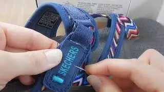 How to shorten the strap on Skechers Reggae Sandals