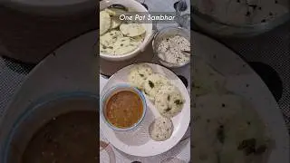 One Pot Sambhar 👌#shortsvideo #sambhar #sandhyajaiswal