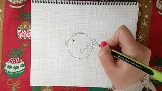 Как нарисовать легко курочку