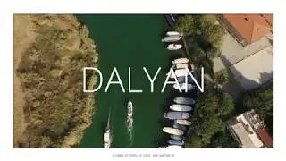 Dalyan kanal drone hava çekimleri - Beautiful Dalyan Channels