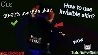 Nebulous.io - How to use Invisible skin? (PART 2) - Cle