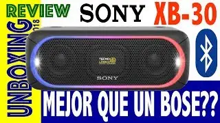 SONY XB30 EXTRABASS PARLANTE ALTAVOZ BLUETOOTH ESPAÑOL