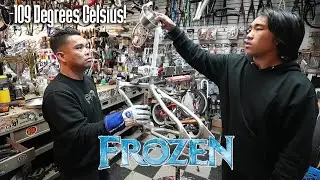 What Happens When You Freeze a Bike? This Shop Owner Finds Out!