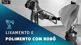 Lixamento e Polimento com robô | Programado com SprutCAM