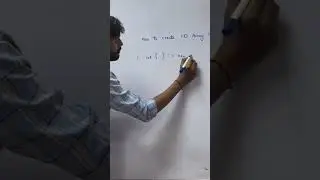 1 dimension array in java || Java arrays || Java programming || contact HR Krishnaveni - 70757 88243