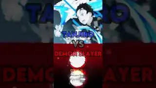 Tanjiro VS Demon Slayer - Shadow Lady #shorts