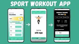 Sport Workout App C# Mobile | SOURCE CODE | DOWNLOAD