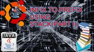 Java: convert infix to prefix using java || implementation of stack