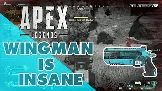 WINGMAN IS INSANE😱 || APEX LEGENDS  || wingman gameplay HINDI MEI