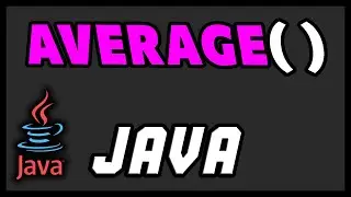 How To Find Average Numbers In Array java tutorial for beginners