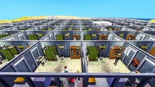 forcing 100 people to live in total isolation