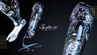 Hydrodipping d'une prothèse tibiale