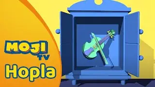 EEN VIOOL IN DE KAST 🎻 | HOPLA 🐇 | Nederlandse Kinderseries | MojiTV