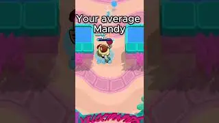 Your average Mandy in Brawl Stars💀💀 #funny #brawlstars #brawlstarsmemes