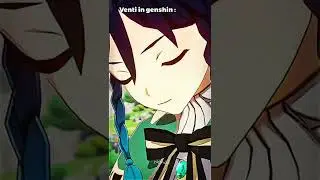 Venti in genshin vs in manga - venti edit genshin impact