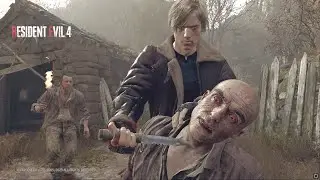 RE4 Remake Mercs: Leon Village S++ Gameplay
