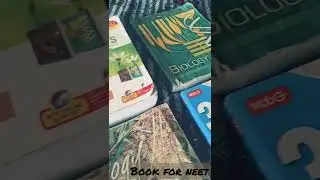 BOOKS FOR NEET...                       #neet #neet2024 #neetbiology #neetmotivation