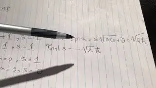 Quantum Spin: Triplet and Singlet states