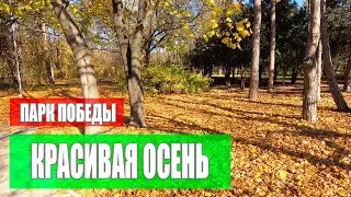 Красивая осень в парке Победы, Одесса 2019