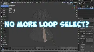 Blender Tutorial - How to loop select