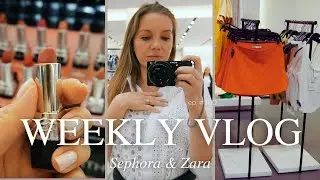 ZARA & SEPHORA I MAKING QUESADILLA I DIOR LIPSTICK AND EYESHADOW PALETTE FOR MY MOM I Miami Life