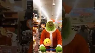 Worst Shop With Grinch EVER #shorts