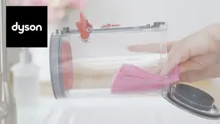 How to empty and clean the clear bin on your Dyson Gen5detect™ cordess vacuum