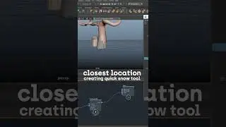 Maya Bifrost closest location quick snow/dust tool