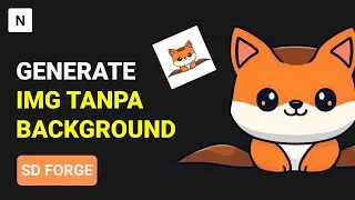 #forge Generate Gambar Transparan/PNG dengan AI Layer Diffusion