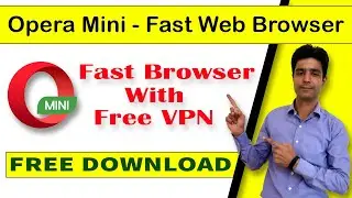 Download Opera Web Browser| Opera Mini fast web browser, 2021
