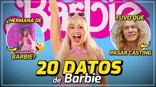20 CURIOSIDADES DE BARBIE (2023) | Datos y Referencias