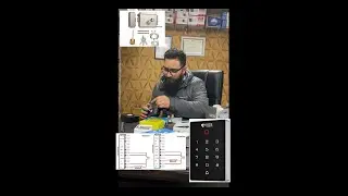 How to Design and Install an Access Control with Electrical Gate Lock - Complete Circuit Diagram