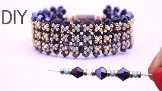 Beaded Bracelet: Bead Your Own Beautiful Bicone Bracelet for a special occasion