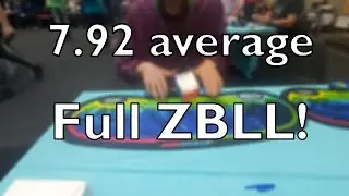 7.92 official average with full ZB! + 6.66 PR single