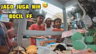 NINGGALIN MESIN CAPIT ISI UANG DI PINGGIR JALAN ! ADA YANG CURANG!!!🤬😡
