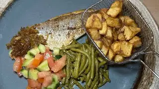 Comment faire un filet de poisson avec des crudités ?
