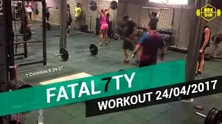 CROSSFIT WORKOUT OF DAY 24/04/2017 - Fatal7ty Scaled