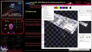 Lesson P68 - RLE+Bitplanes for lossless compression on the CPC