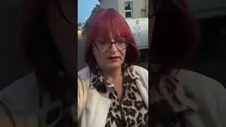 Crossdresser out for a walk
