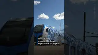Kereta hidrogen ini cetak rekor dunia | 