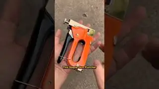 Get this Staple Gun Puncher to make punching nails a LOT easier! 🛠️🔥 