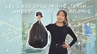 clean & declutter with me ❄️ peace out 2020!