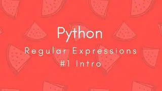 Regular Expressions 2018 | #1 Intro | Python | Tharun Shiv | Being A Pro