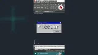 AutoCAD Tips | TCOUNT Command in AutoCAD | 