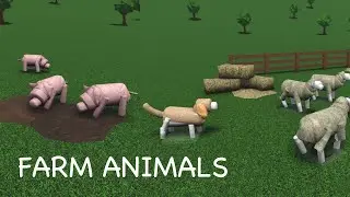 3 Custom FARM ANIMALS!! | Bloxburg