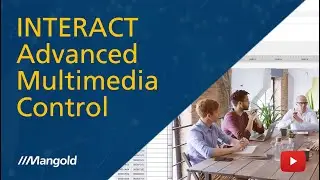 Advanced multimedia control with the Mangold INTERACT software.