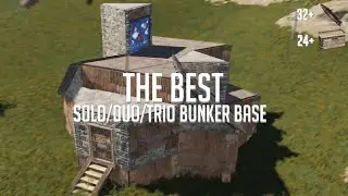 Rust - OVERPOWERED BUNKER BASE (The Best Small Group Base 2021)